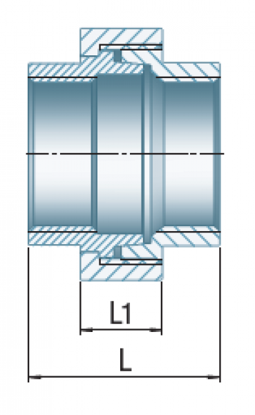 Verschraubung Typ 340, I/I, konisch dichtend, 1/4"